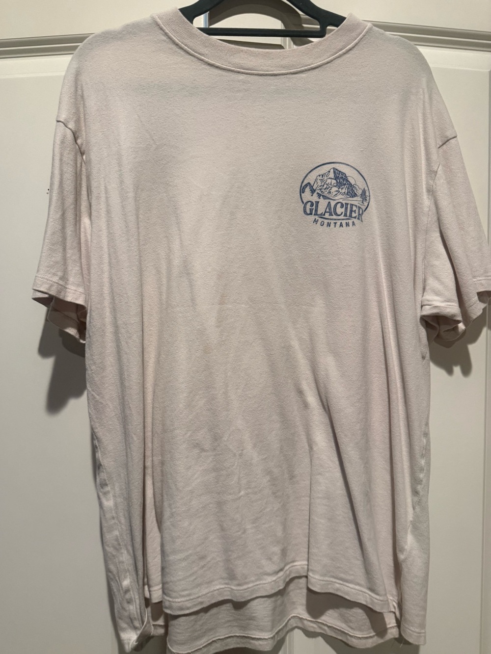 Abercrombie Boyfriend Oversized Glacier Graphic Tee - Small